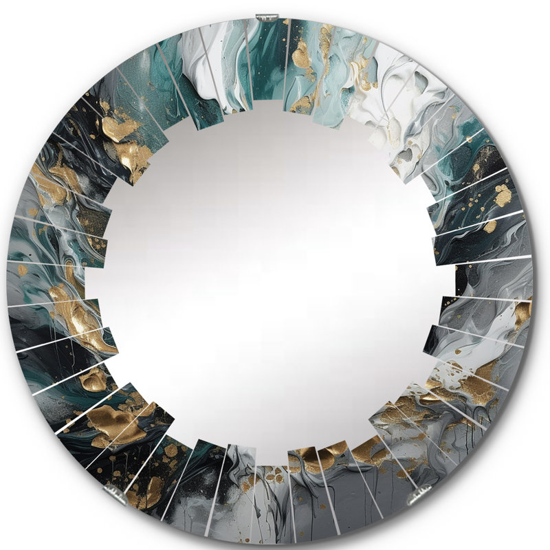 Miroir mural Zelina, 24 po x 24 po