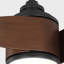  Ventilateur de plafond d'intérieur à DEL Touro Smart 60 avec tige filetée, pales en noyer foncé ABS et télécommande portable-1136306644-1136306645
