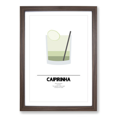 Caipirihna Cocktail - Picture Frame Painting
