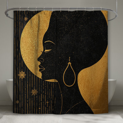 Rideaux de douche Silhouette