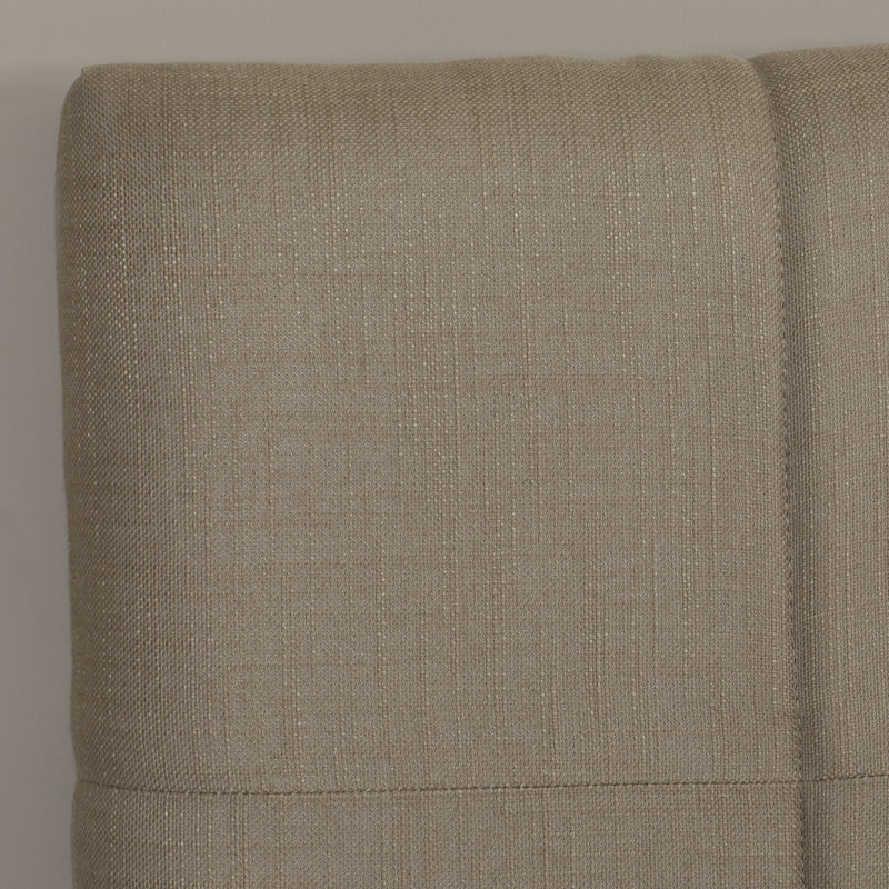 Muni Upholstered Headboard, Queen, Beige