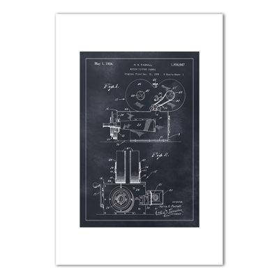 Caméra cinématographique brevetée sur toile