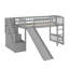 Lit mezzanine simple avec glissade-1444432606