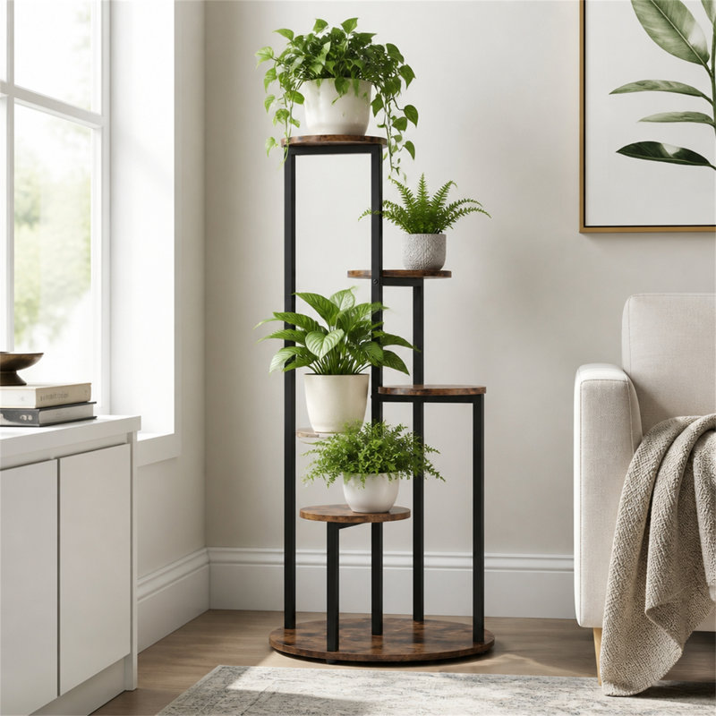 Support pour plante à 4 niveaux