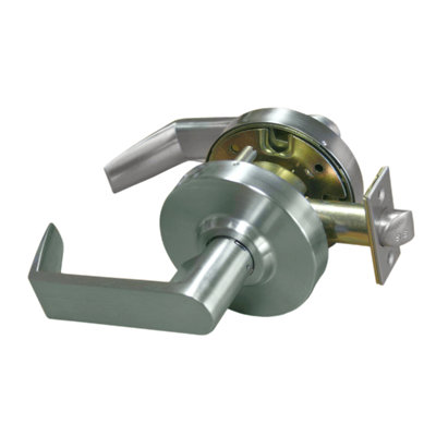 Jackson Commercial Grade Passage Lever, Satin Chrome