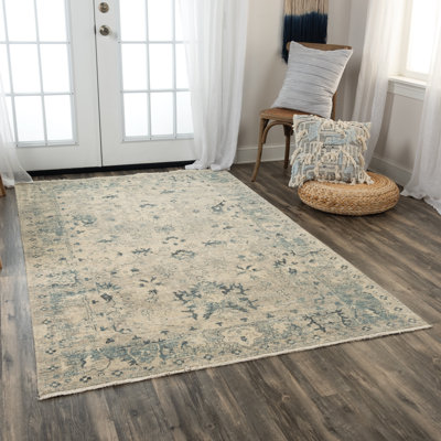 Maratea Wool Floral Indoor Rug