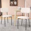 45cm H Upholstered Side Chair in Beige