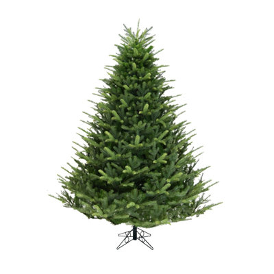 Sapin de noël artificiel vert balsam avec lumières claires