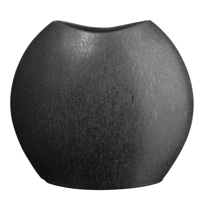 ASA Selection Moon Table Vase, Black, 32cm H x 36cm W x 13cm D