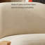 Chaise de loisirs minimaliste en coton et lin-395341480