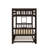 Twin Over Twin Pull-Out Bunk Bed With Trundle-904956860