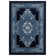 Tapis bleu marine Ramsel