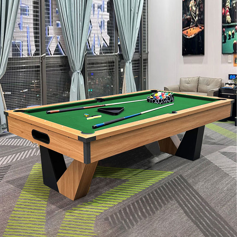 Table de billard commerciale multifonctionnelle trois-en-un, Vert