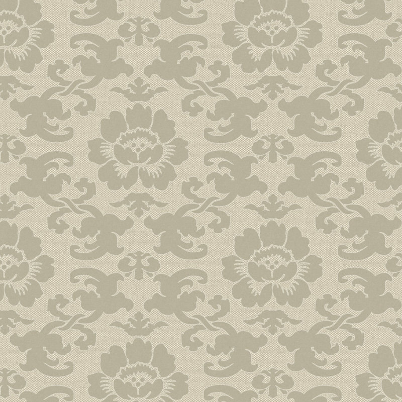 Silky Poppy - Papier peint en lin