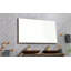 Meuble-lavabo à DEL à miroir avec rétro-éclairage, grand miroir mural réglable-448406767