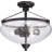 Northpoint Glass Semi Flush Mount