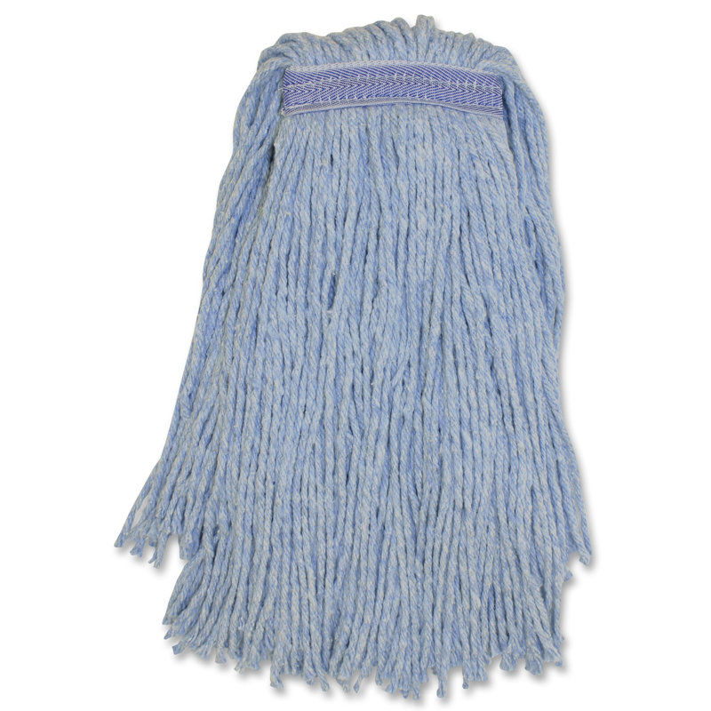 Mop Head, Green, 24" H x 11.6" W x 11.6" D