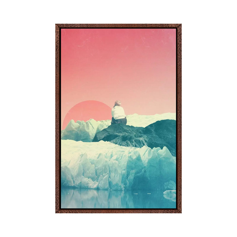 PaleDreamer by Frank Moth - Print on Canvas, Classic Brown Wood Framed, 101.6cm H x 66.04cm W x 3.81cm D