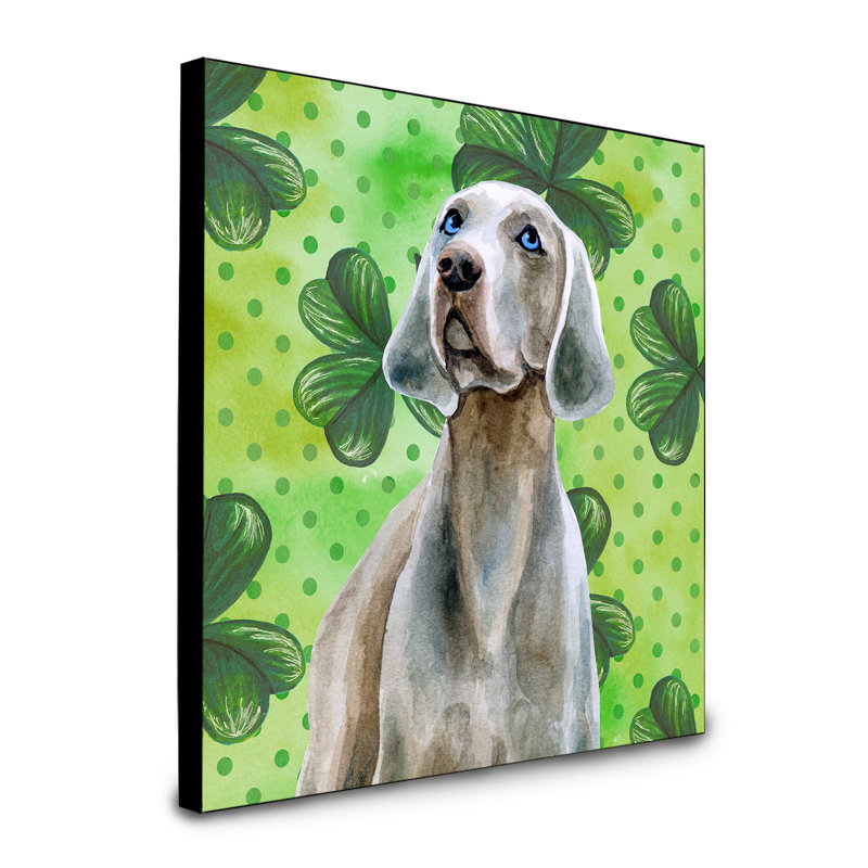Panneau mural d’art Ibiza, Weimaraner