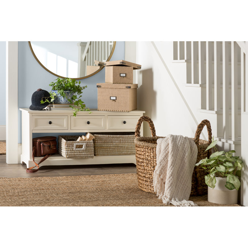 Wicker Basket With Handles 1