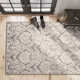 Tansy Handmade Wool Ivory/Gray Rug