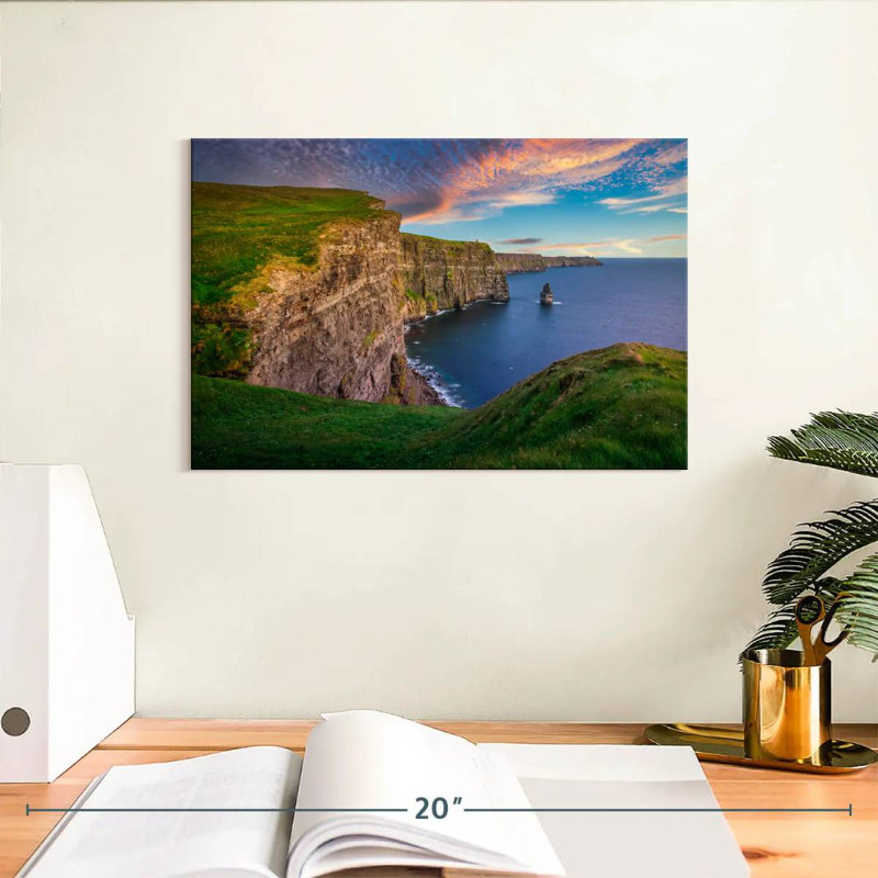 Gillard Sea Cliff Of Moher, H 8 po x l 12 po