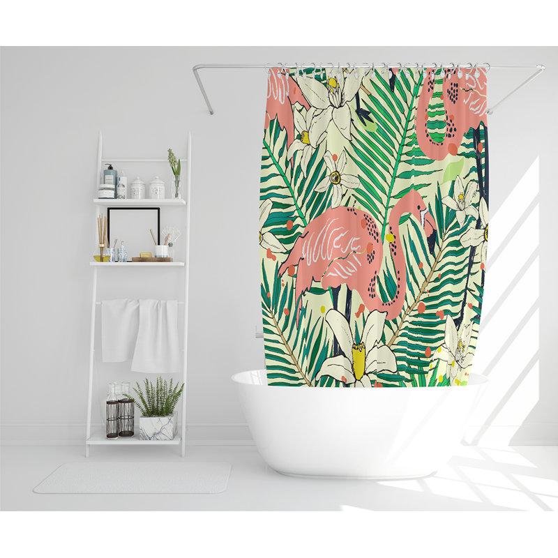 Elizabeth-Marie Polyester Shower Curtain