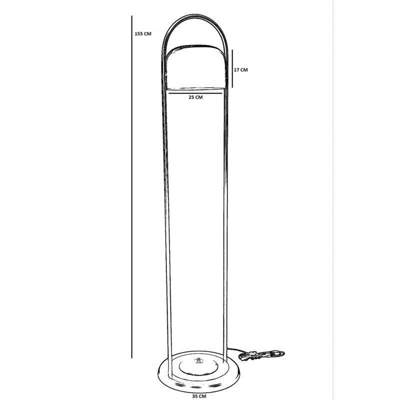Lampe sur pied 61 "
