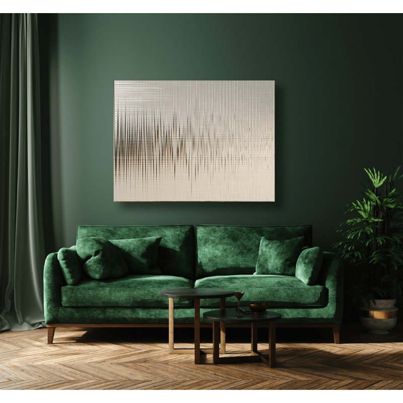 Woven By John Beard - Glossy Poster Print Rolled Print by John Beard, 41.5" H x 61.5" W x 1.75" D, Black Framed Canvas