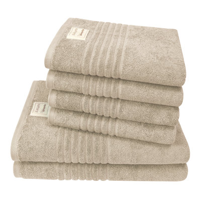 6-tlg. Handtuch Komplettset Dyckhoff Nature BIO 