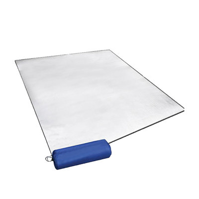  Insulation Mat Made Of Aluminium Foil Heat-Insulating Insulated Blanket Ultralight Double-Sided Aluminium Sleeping Mat Foldable Tent Mat Sleeping Mat