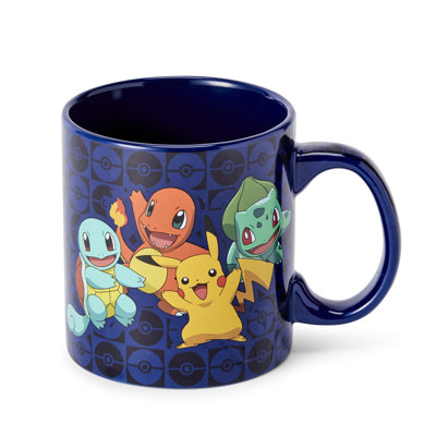 Tasse à café originale Pokémon Génération One | Caractéristiques Pikachu et plus