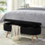 Banc de rangement avec repose-pieds ovale Luxury-625288328-625288342