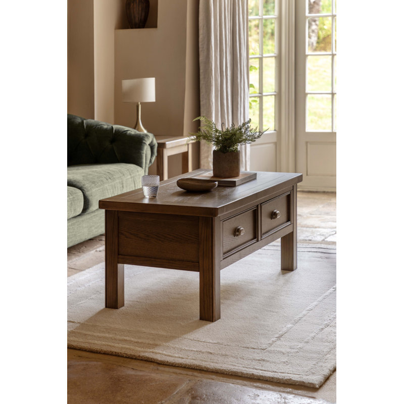 Four Leg Coffee Table with Storage