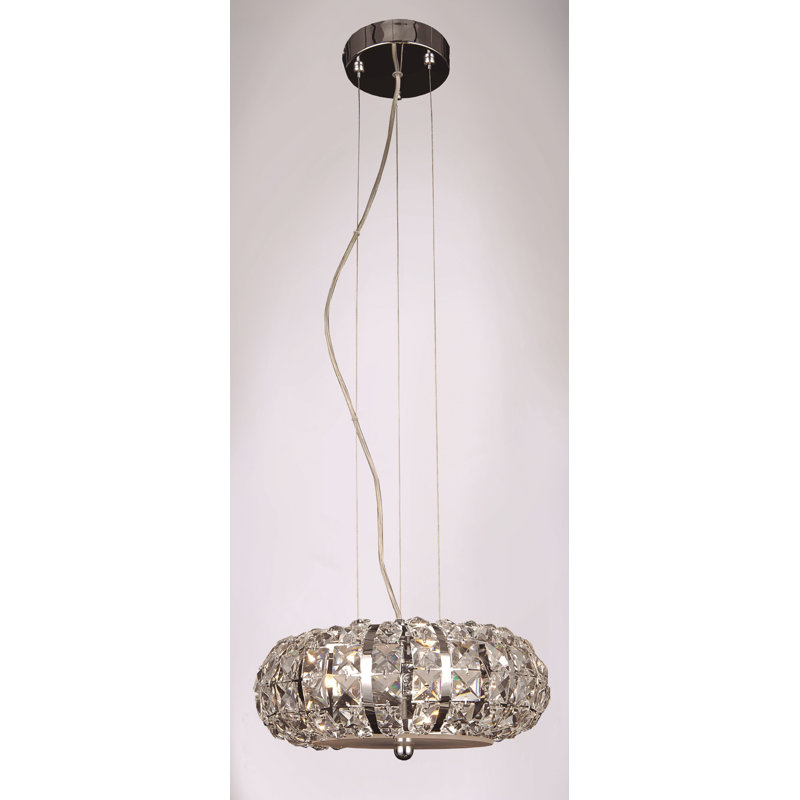 Kaitlynn 6 - Light Chrome Single Pendant