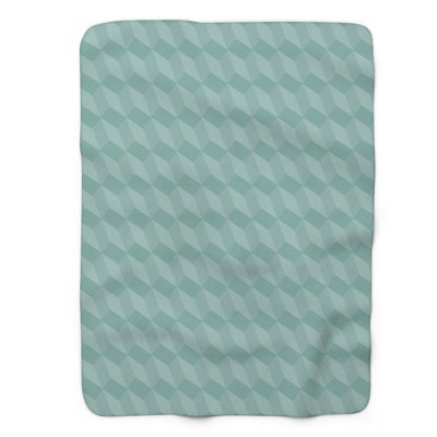 Mode rétro - couverture sherpa de qualité supérieure 1 pièce