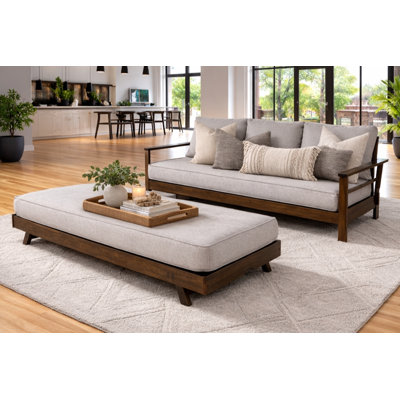Pendleton Studio Sofa and Ottoman