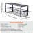 27.56 " W Steel Shelving Unit