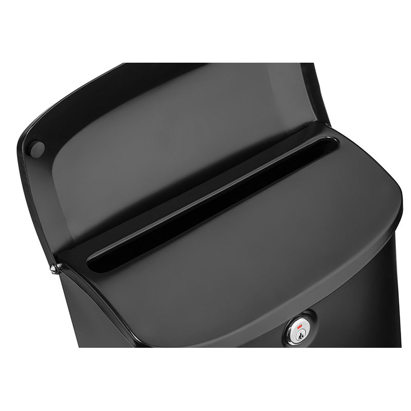 Parkside Locking Wall Mount Black, Black