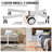 Lanadia Adjustable Metal Base Computer Desk