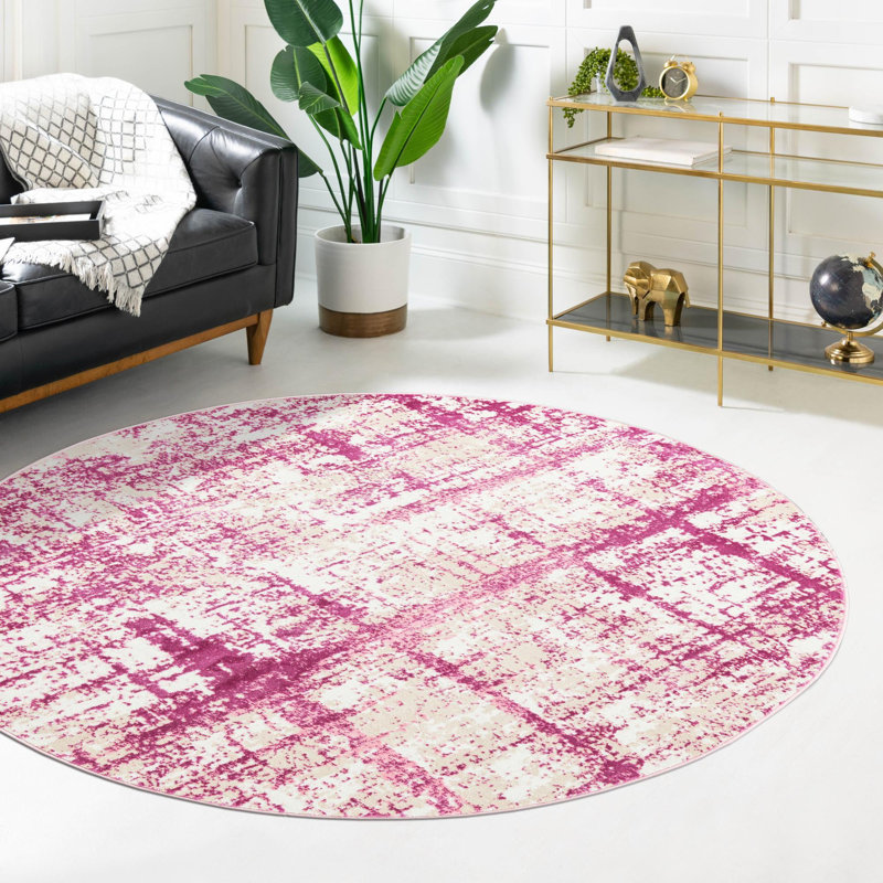 Teydgha Jill Zarin Lexington Avenue Uptown Rug, Round 5'3"