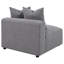 Chaise sans accoudoirs avec coussin décoratif Boneless Amherst