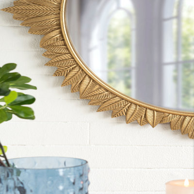 Miroir d'appoint mural 35,5 x 31,5 po