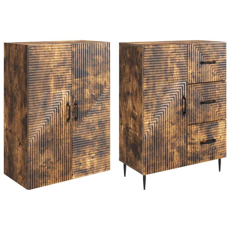 Storage Cabinet, Smoked Oak