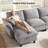 112'' Down Modular Sectional Sofa With Movable Ottoman, Couch With Removable Washable Cushion Covers, Tool-Free Easy Assembly, Petal Arms Deep Seat Cloud Couches For Living Room, Chenille Fabric-1769827252