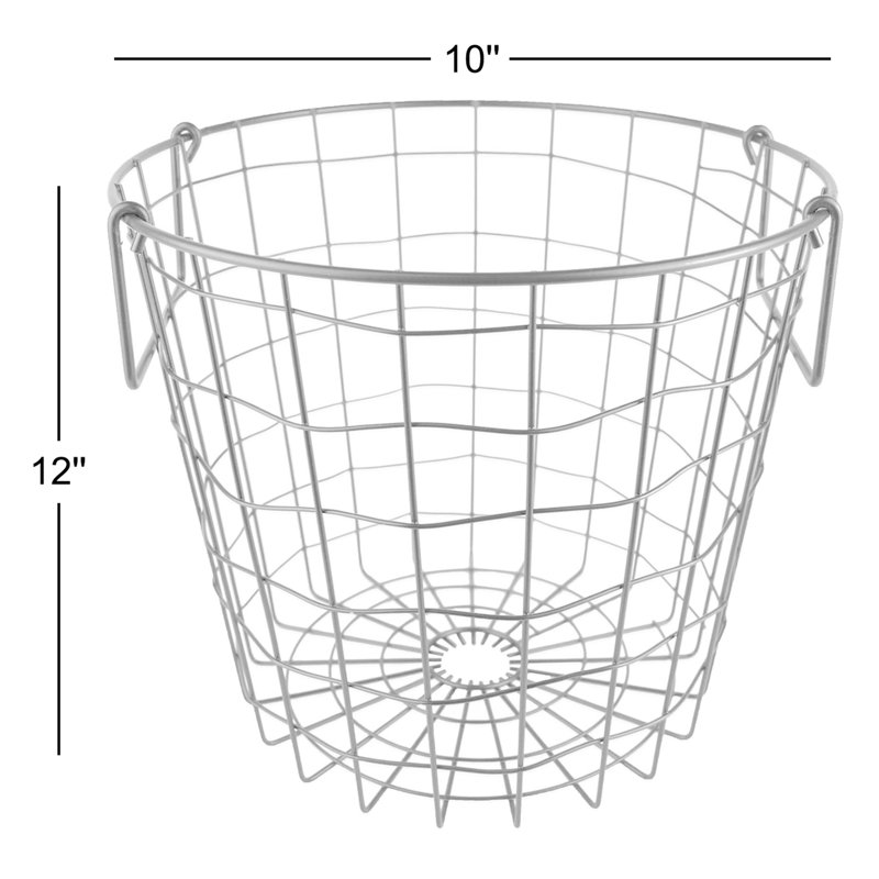 Rebrilliant Ohagan Decorative Basket, Black