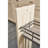 Rev-A-Shelf Two-Tier Sold Surface Pull Out Organizers with Soft Close