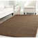 Auckland Jute/Sisal Brown Area Rug