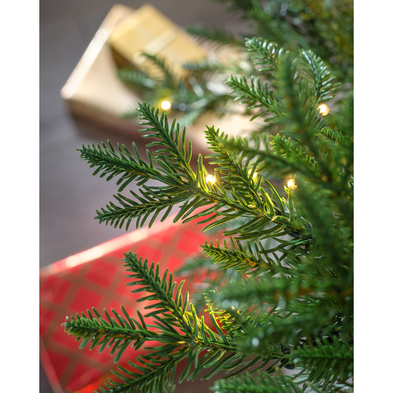 Lighted Artificial Christmas Tree, 2.44m H