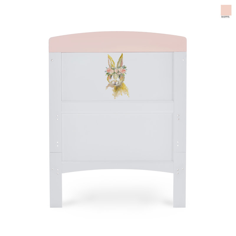 Grace Inspire Cot Bed - Water Colour Rabbit
